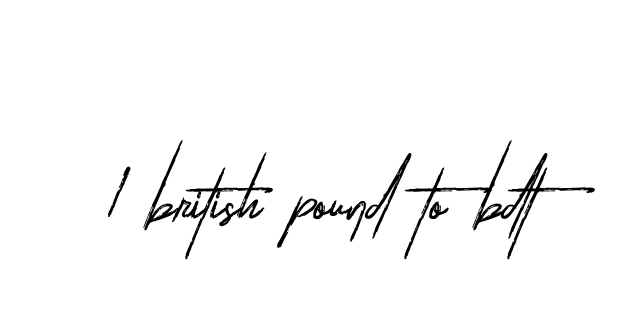 Handwritten Signature for 1-british-pound-to-bdt - Style 133 Online