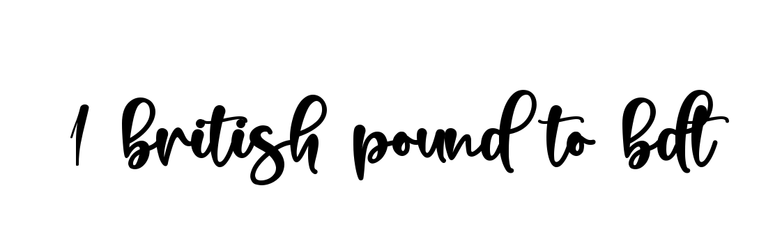 Handwritten Signature for 1-british-pound-to-bdt - Style 136 Online