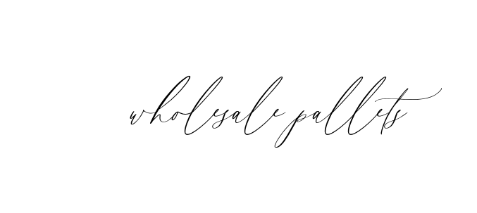 Handwritten Signature for 100-wholesale-pallets - Style 134 Online