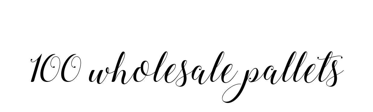Handwritten Signature for 100-wholesale-pallets - Style 144 Online