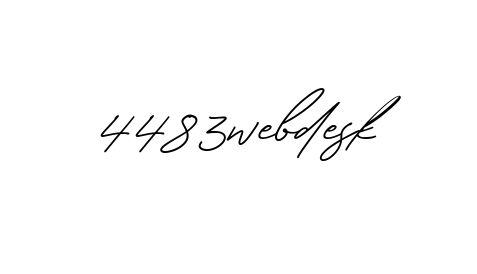 4483webdesk signature