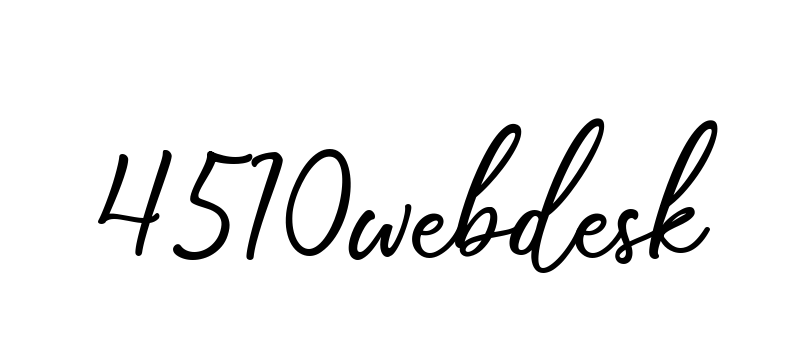 4510webdesk signature