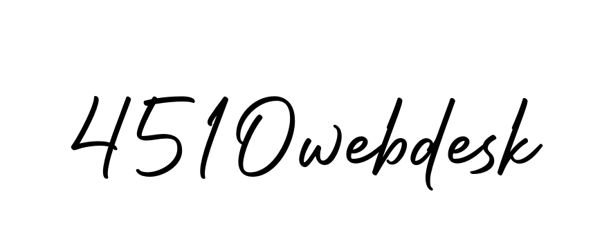 4510webdesk signature