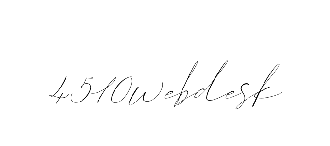 4510webdesk signature