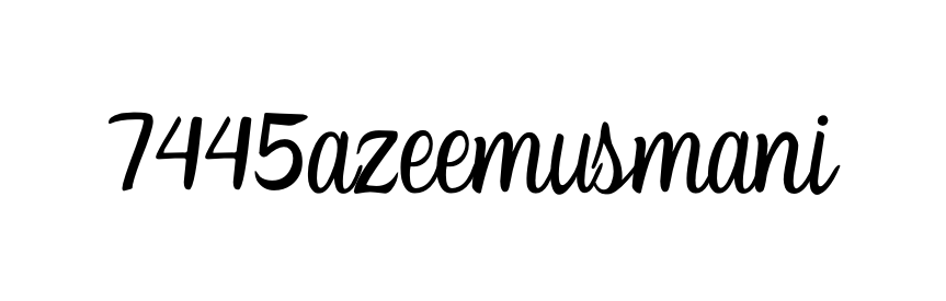 7445azeemusmani signature