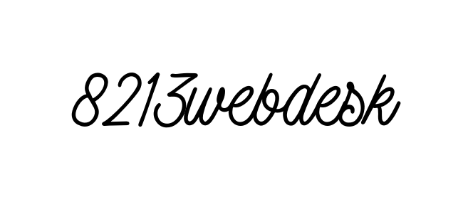 8213webdesk signature