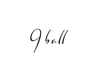 Handwritten Signature for 9-ball - Style 132 Online