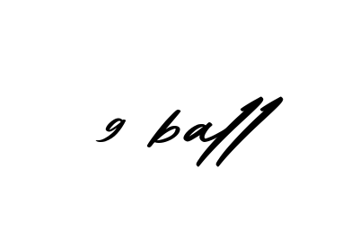 Handwritten Signature for 9-ball - Style 140 Online