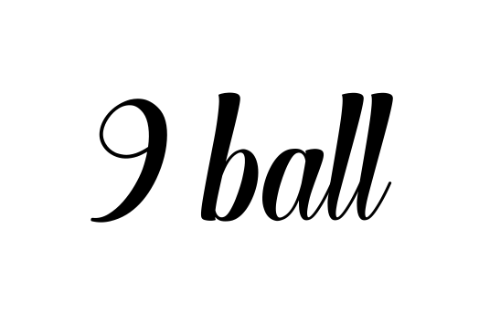 Handwritten Signature for 9-ball - Style 148 Online