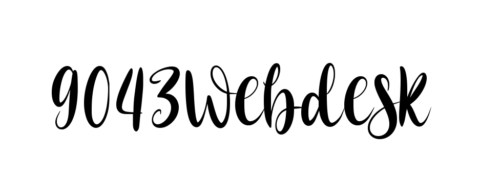 9043webdesk signature