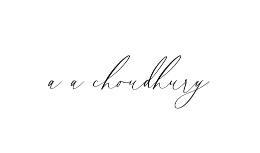 Handwritten Signature for A-a-choudhury - Style 134 Online