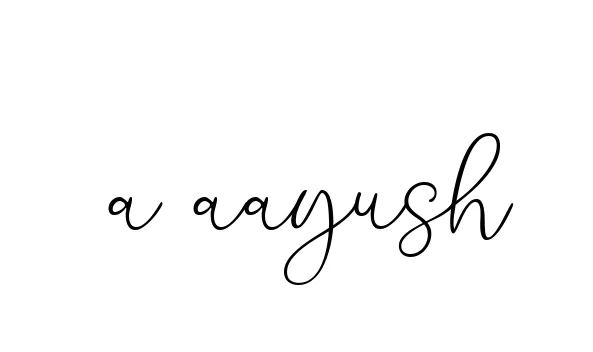 Handwritten Signature for A-aayush - Style 147 Online