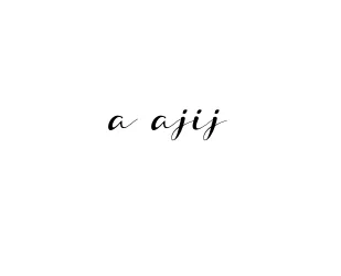 Handwritten Signature for A-ajij - Style 132 Online