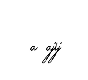 Handwritten Signature for A-ajij - Style 133 Online
