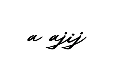Handwritten Signature for A-ajij - Style 140 Online