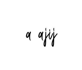 Handwritten Signature for A-ajij - Style 143 Online