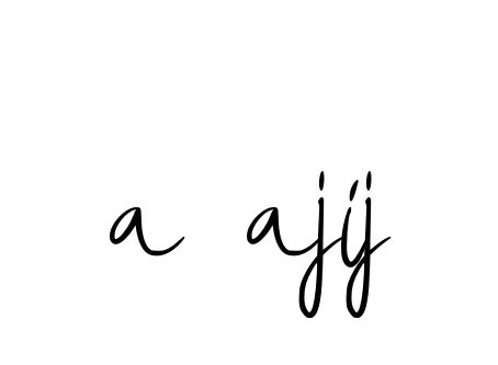Handwritten Signature for A-ajij - Style 146 Online