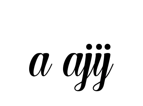 Handwritten Signature for A-ajij - Style 148 Online