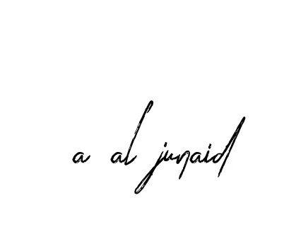 Handwritten Signature for A-al-junaid - Style 133 Online