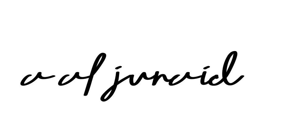 Handwritten Signature for A-al-junaid - Style 135 Online