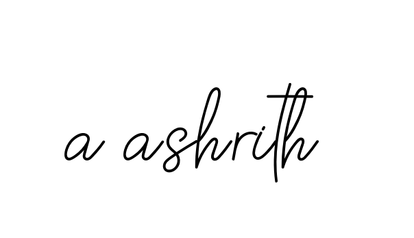 Handwritten Signature for A-ashrith- - Style 145 Online