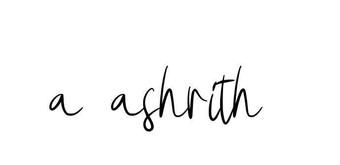 Handwritten Signature for A-ashrith- - Style 146 Online