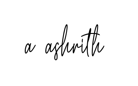 Handwritten Signature for A-ashrith- - Style 154 Online