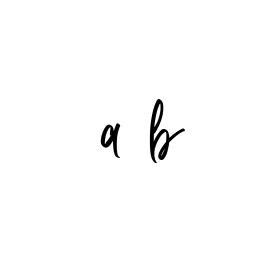 Handwritten Signature for A-b - Style 143 Online
