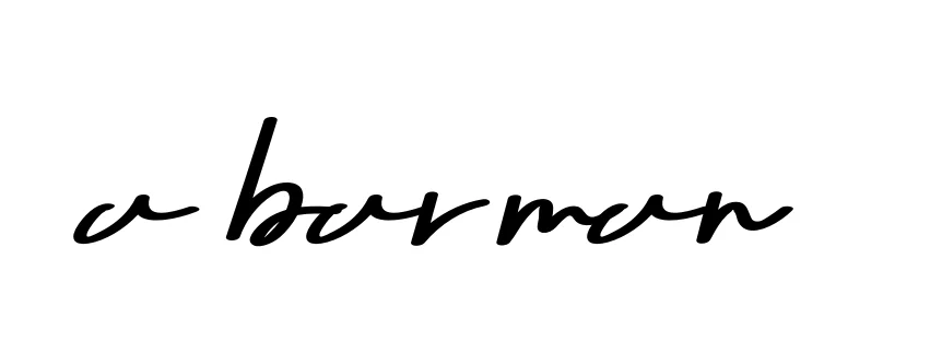 Handwritten Signature for A-barman - Style 135 Online