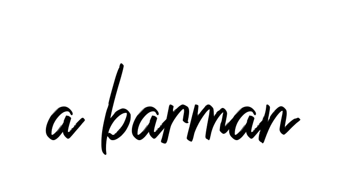 Handwritten Signature for A-barman - Style 149 Online