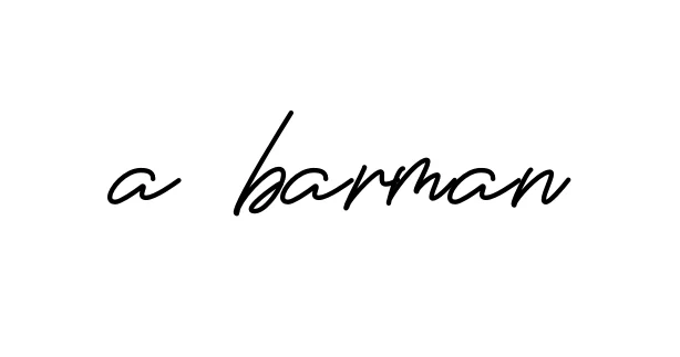 Handwritten Signature for A-barman - Style 150 Online