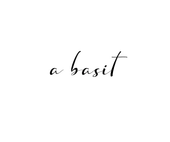 Handwritten Signature for A-basit - Style 132 Online