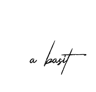 Handwritten Signature for A-basit - Style 133 Online