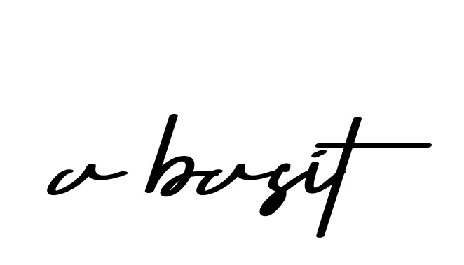 Handwritten Signature for A-basit - Style 135 Online