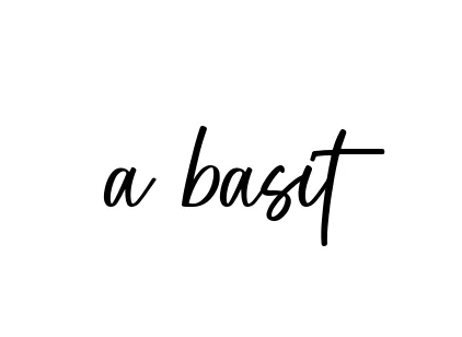 Handwritten Signature for A-basit - Style 142 Online