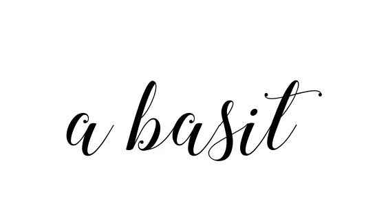 Handwritten Signature for A-basit - Style 144 Online