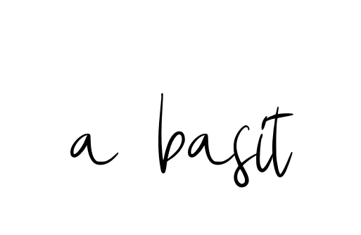 Handwritten Signature for A-basit - Style 146 Online