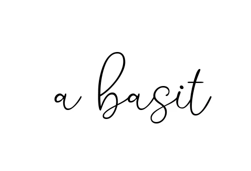 Handwritten Signature for A-basit - Style 147 Online