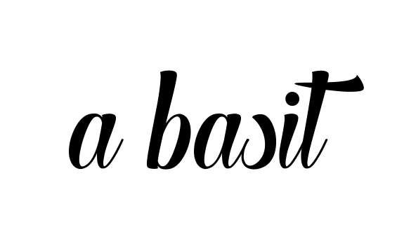 Handwritten Signature for A-basit - Style 148 Online