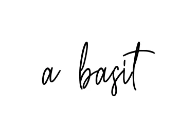 Handwritten Signature for A-basit - Style 154 Online