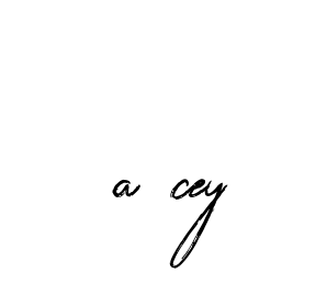 Handwritten Signature for A-cey - Style 133 Online