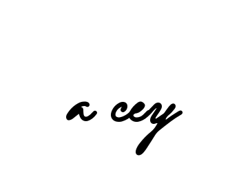 Handwritten Signature for A-cey - Style 137 Online