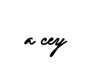 Handwritten Signature for A-cey - Style 138 Online