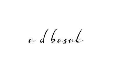 Handwritten Signature for A-d-basak - Style 132 Online