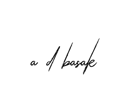 Handwritten Signature for A-d-basak - Style 133 Online