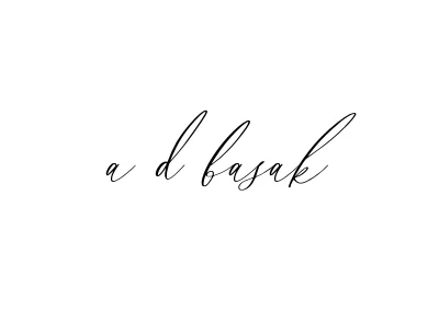 Handwritten Signature for A-d-basak - Style 134 Online
