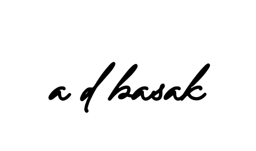 Handwritten Signature for A-d-basak - Style 137 Online