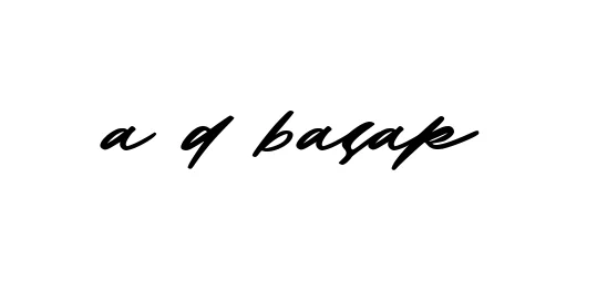 Handwritten Signature for A-d-basak - Style 140 Online
