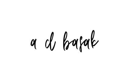 Handwritten Signature for A-d-basak - Style 143 Online