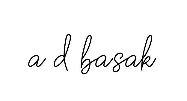 Handwritten Signature for A-d-basak - Style 145 Online